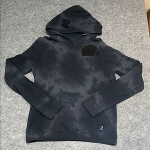 FREECITY Charcoal Tie-Dye Hoodie